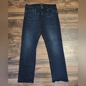 Calvin Klein Blue Straight Jeans Classic Fit